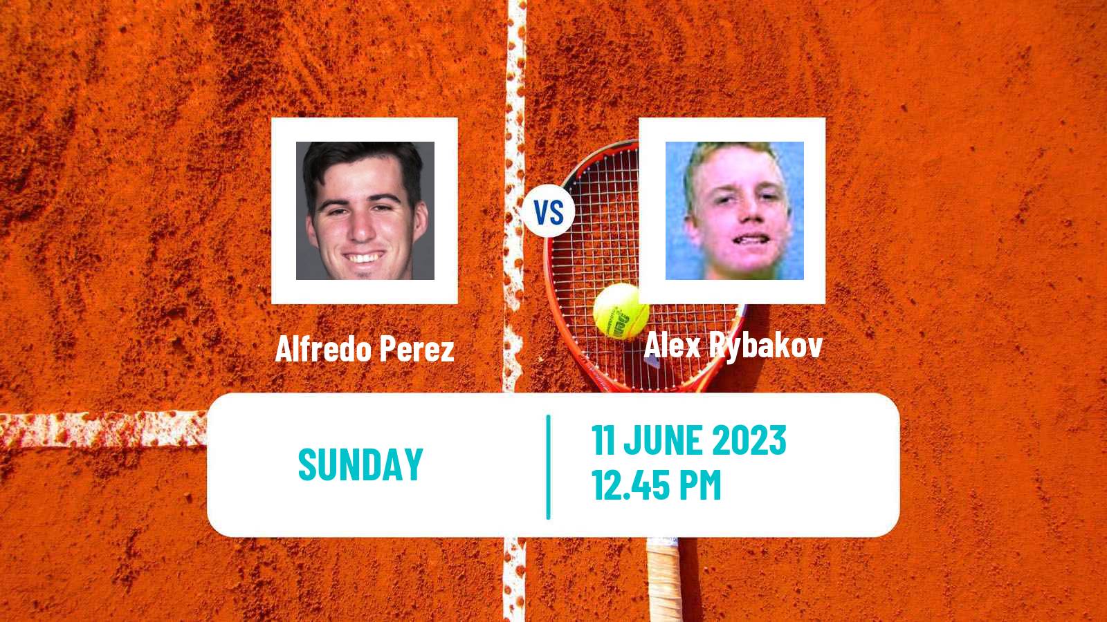 Tennis Palmas Del Mar Challenger Men Alfredo Perez - Alex Rybakov