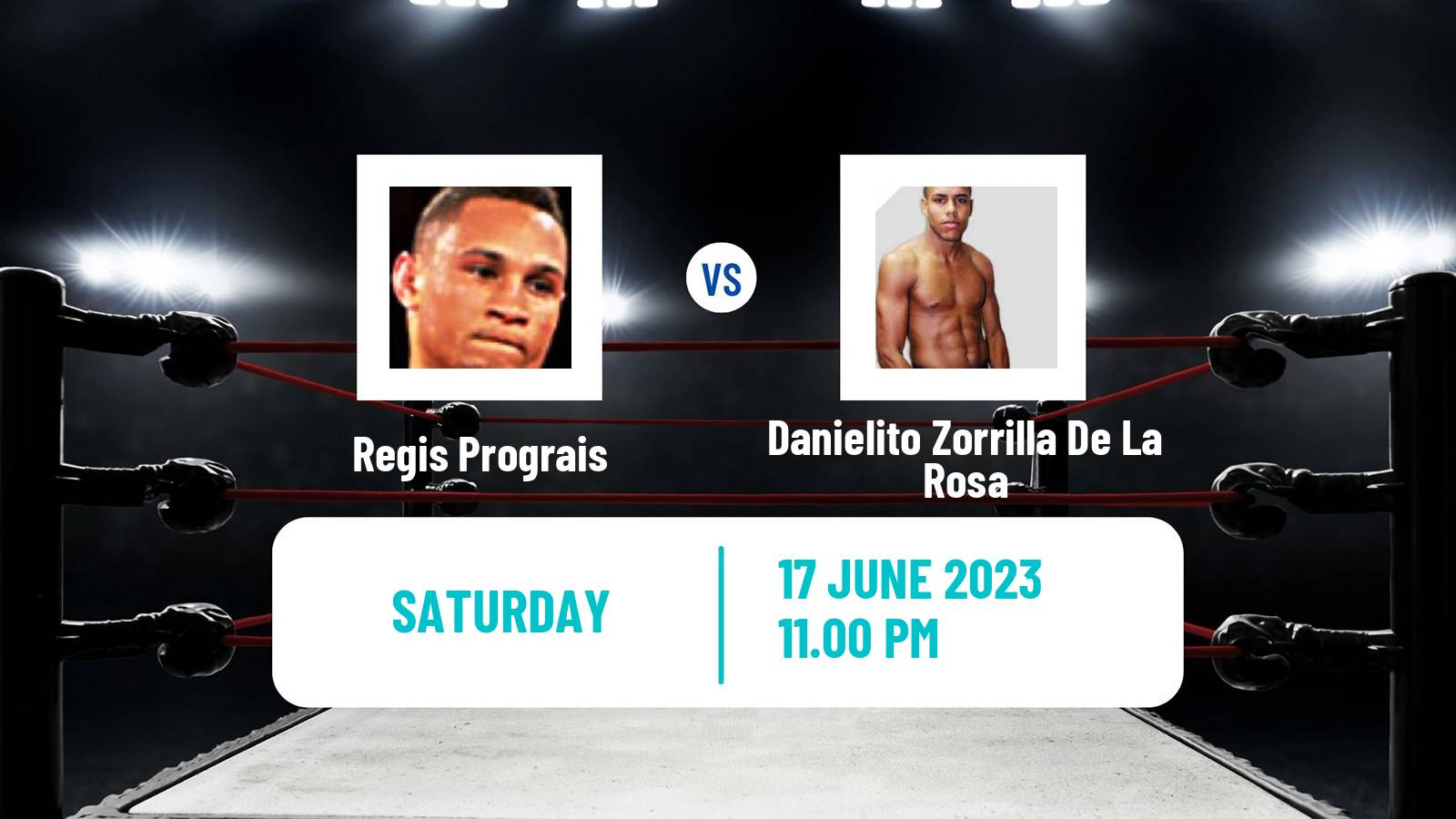 Boxing Super Lightweight WBC Title Men Regis Prograis - Danielito Zorrilla De La Rosa