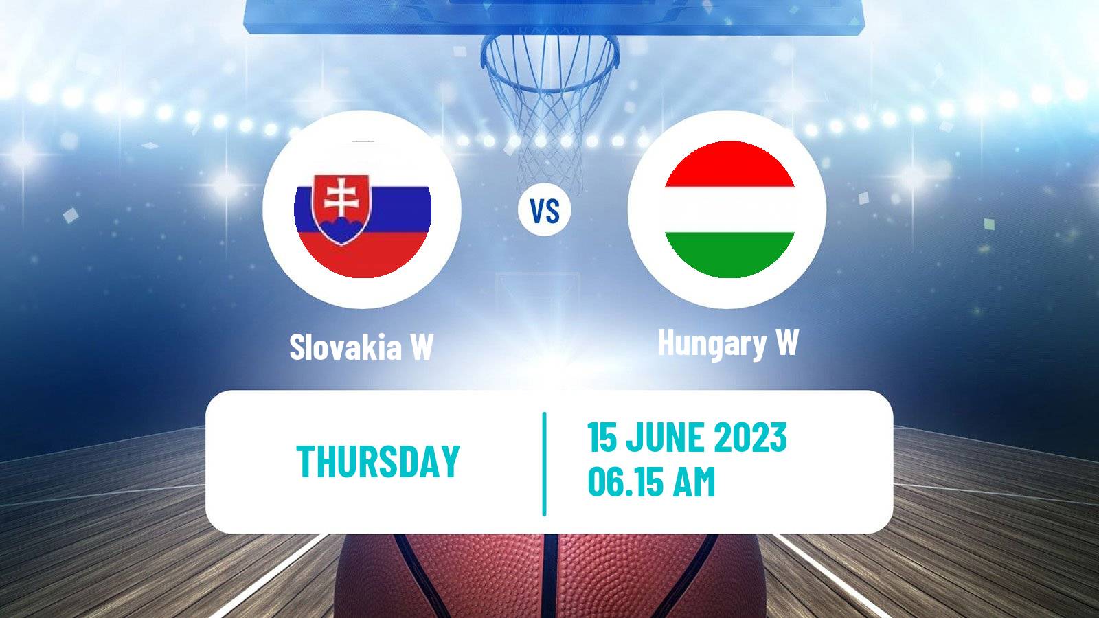 Basketball EuroBasket Women Slovakia W - Hungary W