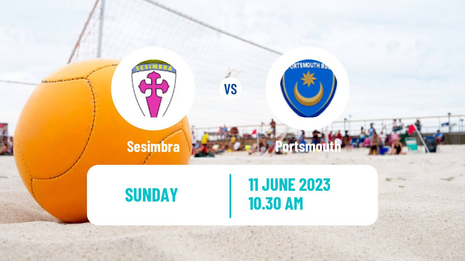 Beach soccer Euro Winners Challenge Sesimbra - Portsmouth