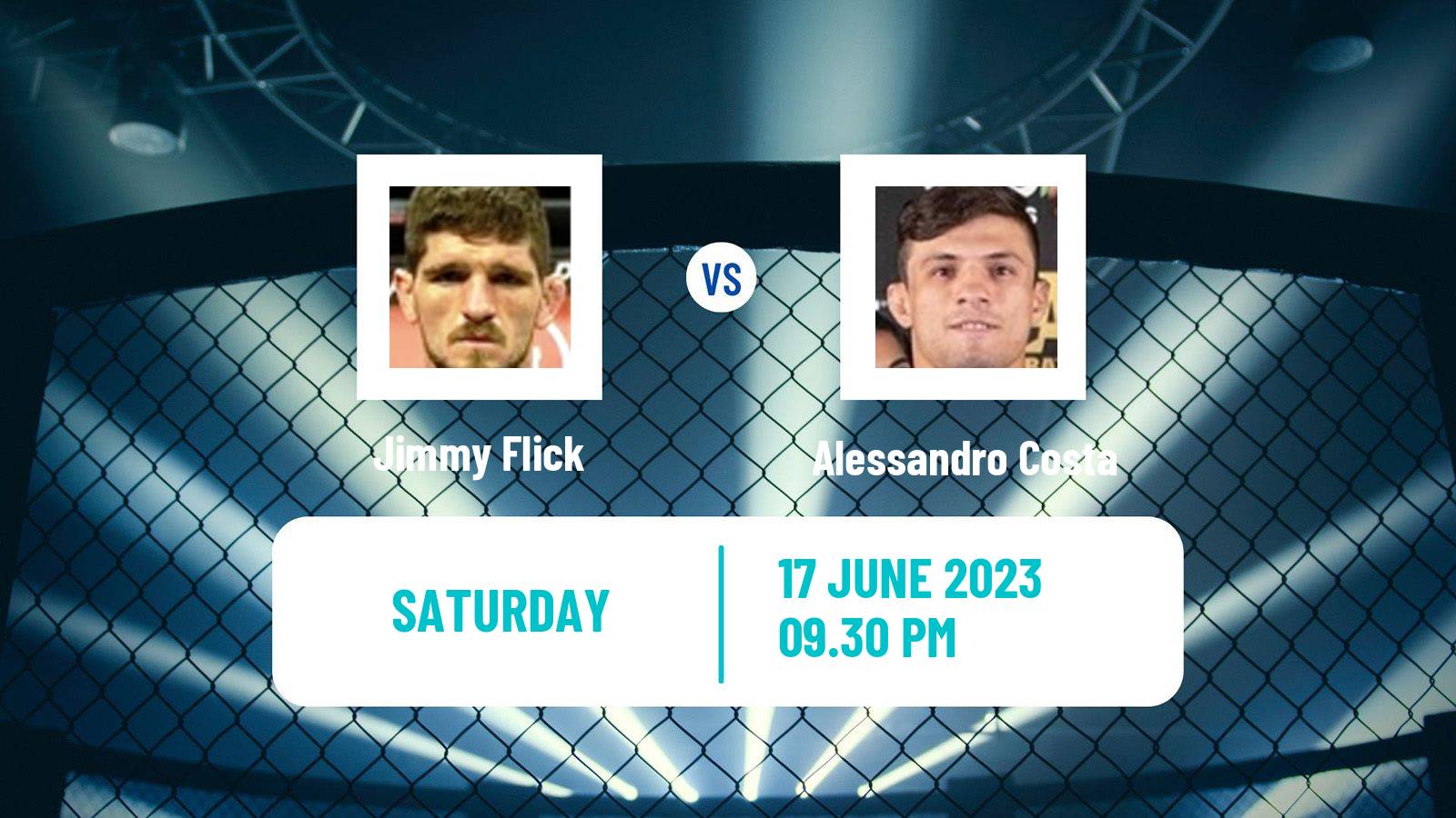MMA Flyweight UFC Men Jimmy Flick - Alessandro Costa