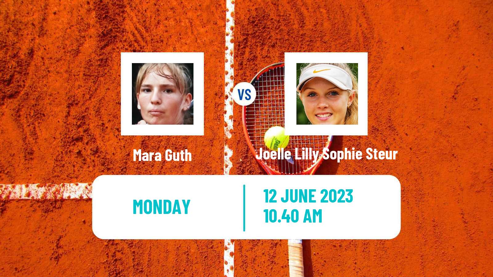 Tennis ITF W60 Ricany Women Mara Guth - Joelle Lilly Sophie Steur