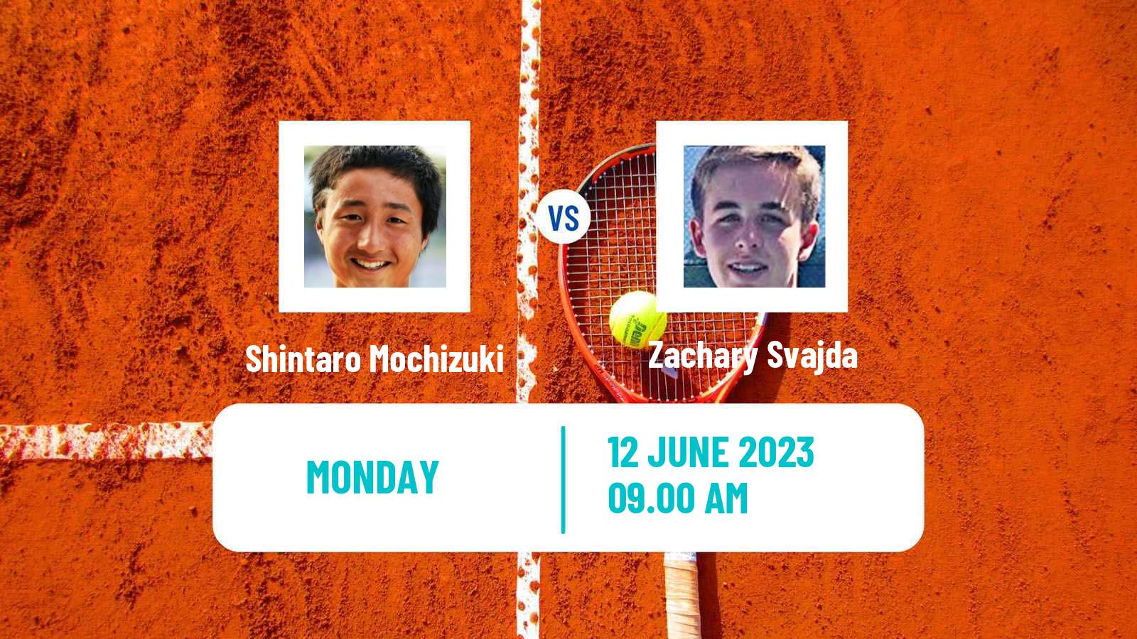 Tennis Nottingham Challenger Men Shintaro Mochizuki - Zachary Svajda