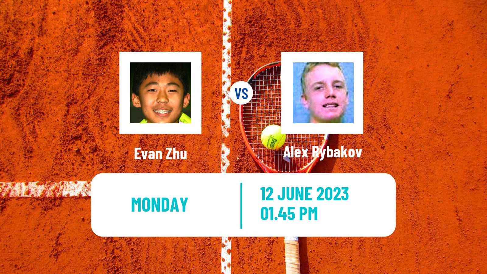Tennis Palmas Del Mar Challenger Men Evan Zhu - Alex Rybakov