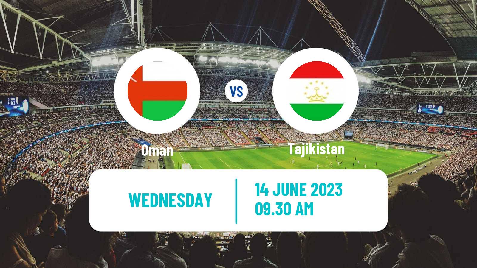 Soccer CAFA Nations Cup Oman - Tajikistan