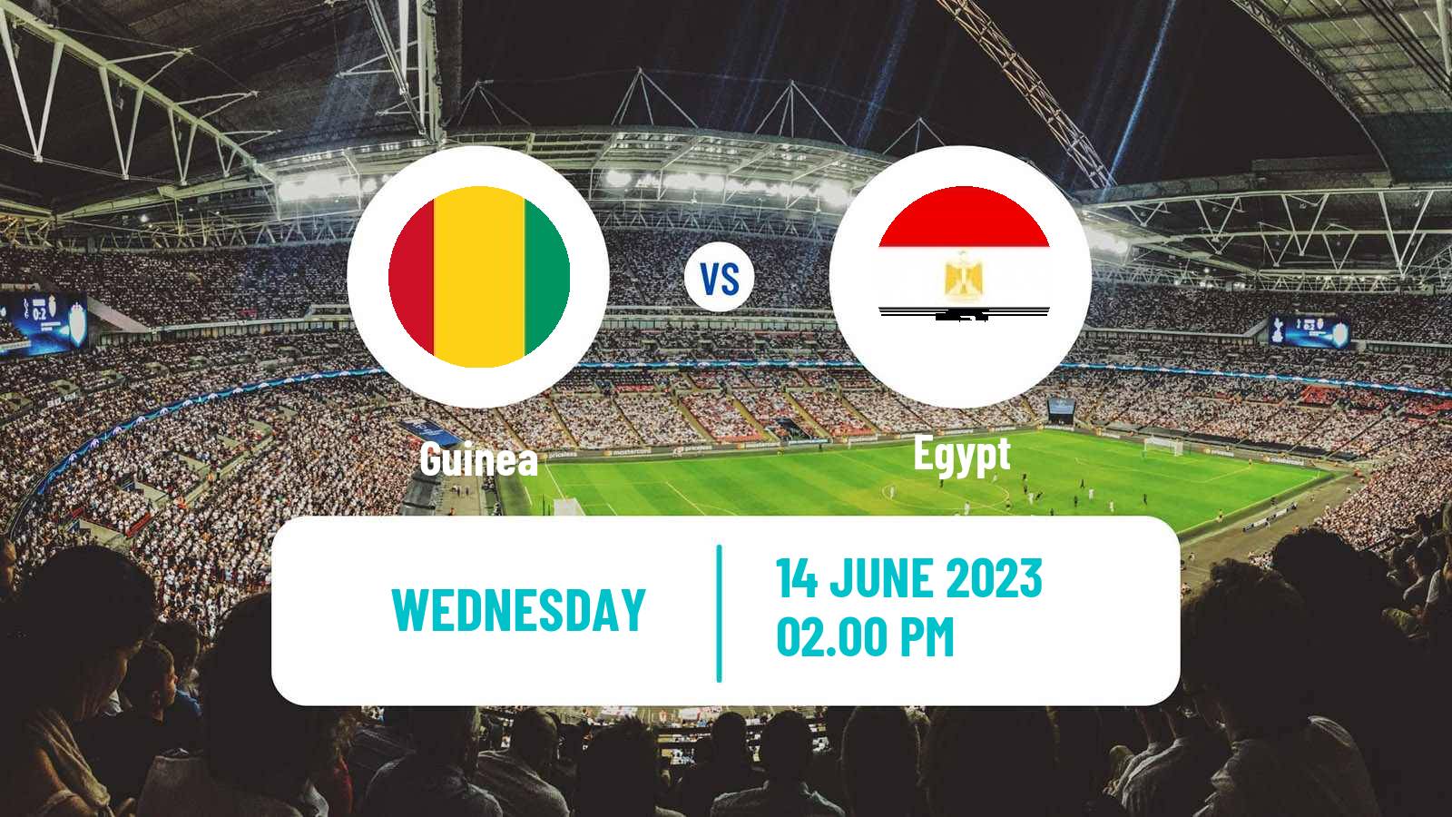 Soccer Africa Cup of Nations Guinea - Egypt