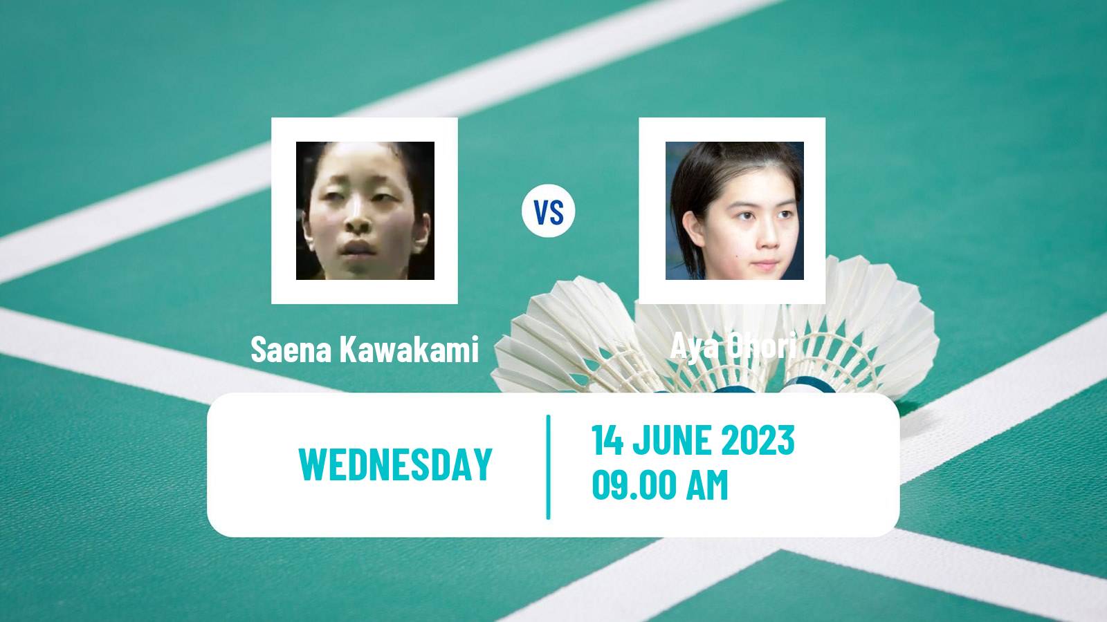 Badminton BWF World Tour Indonesia Open Women Saena Kawakami - Aya Ohori