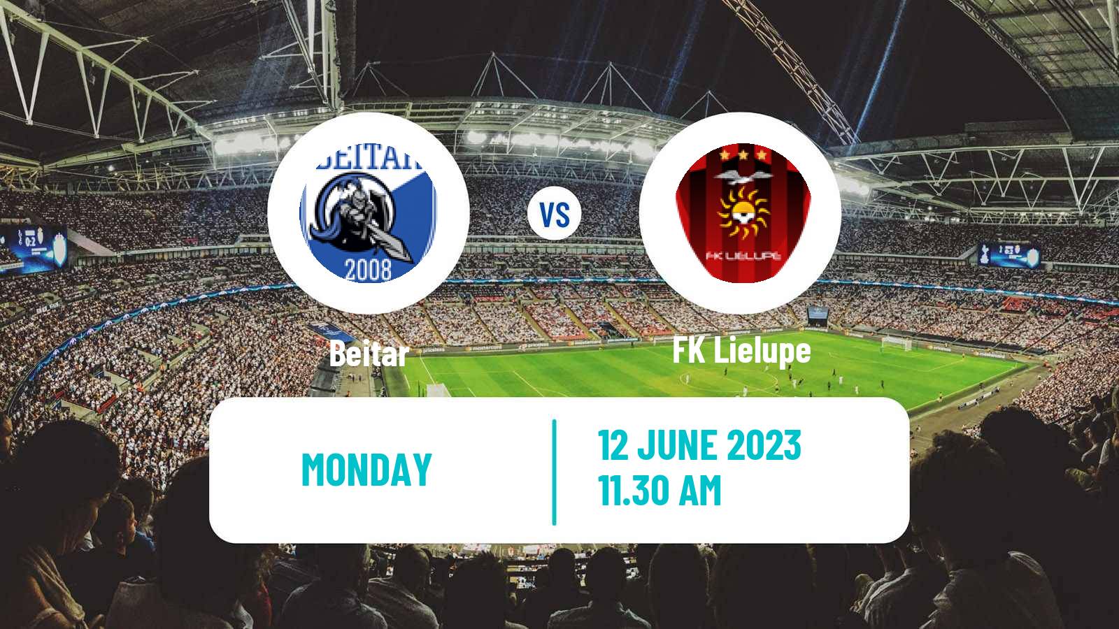 Soccer Latvian Cup Beitar - Lielupe