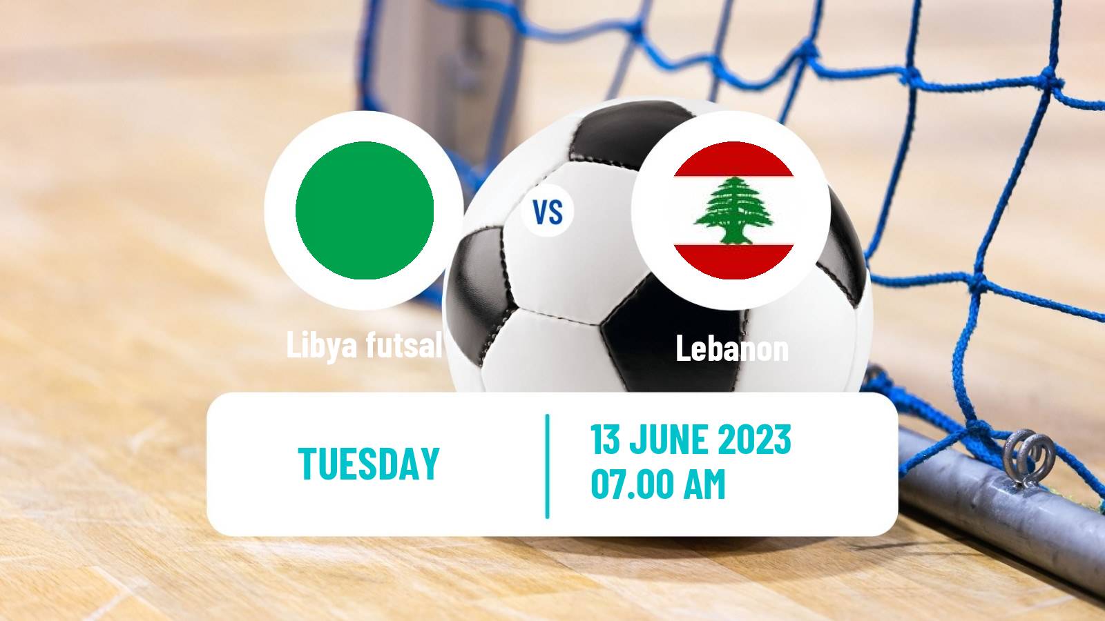 Futsal Arab Futsal Cup Libya - Lebanon