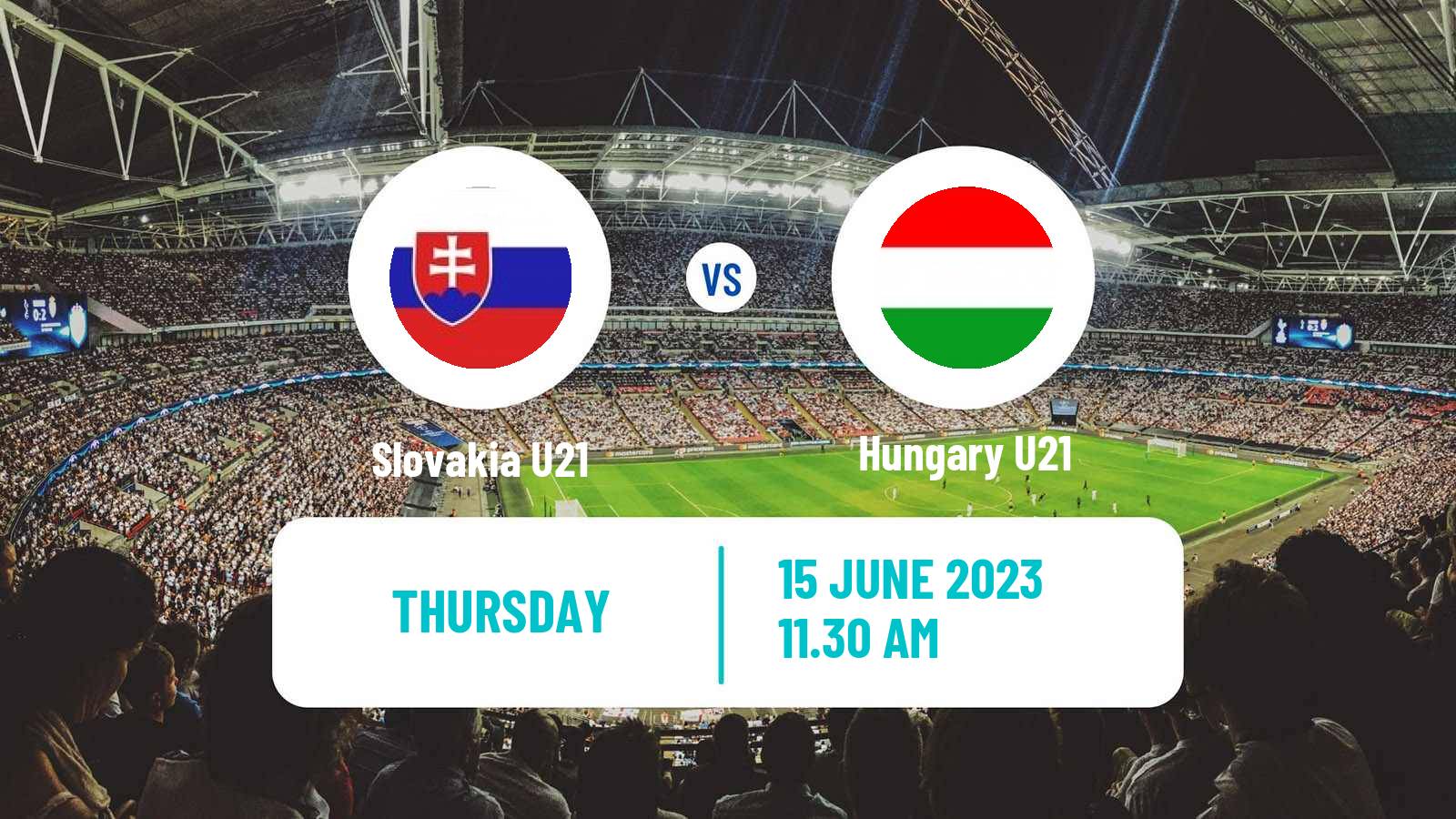 Soccer Friendly Slovakia U21 - Hungary U21