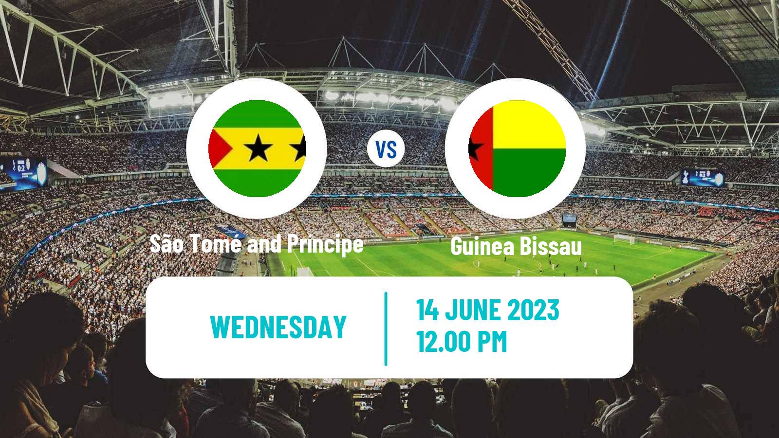 Soccer Africa Cup of Nations São Tomé and Príncipe - Guinea Bissau