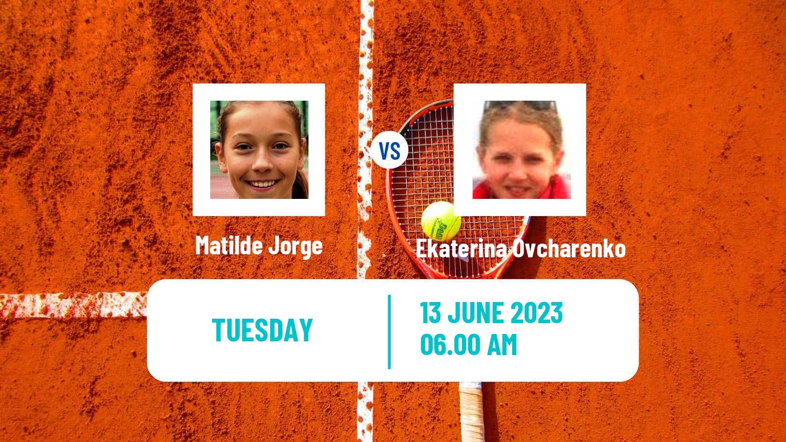 Tennis ITF W25 Guimaraes Women Matilde Jorge - Ekaterina Ovcharenko