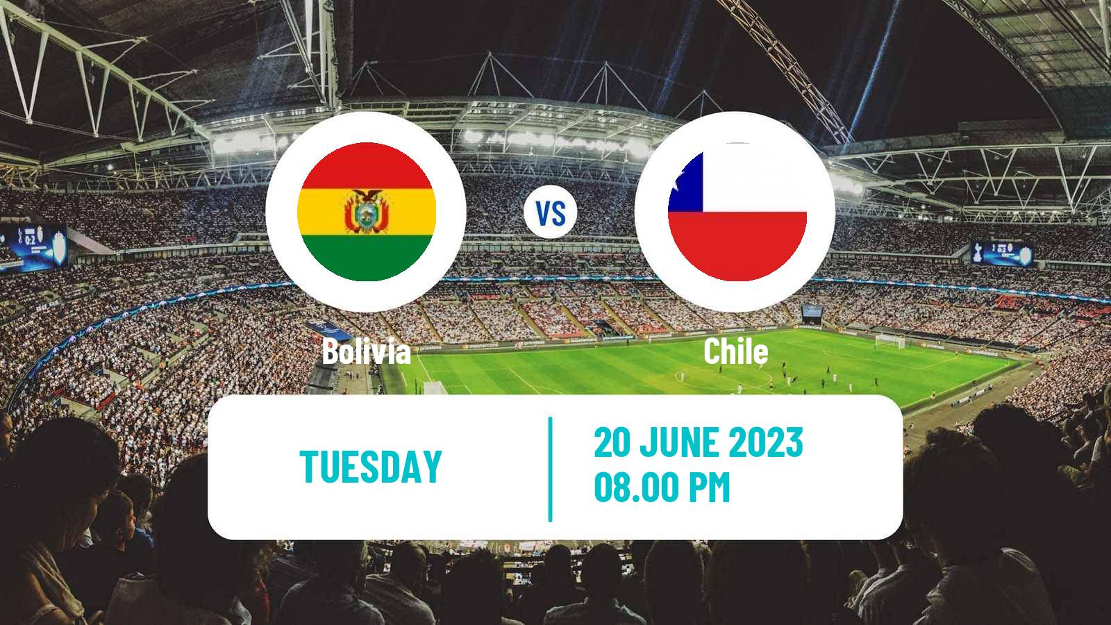 Soccer Friendly Bolivia - Chile