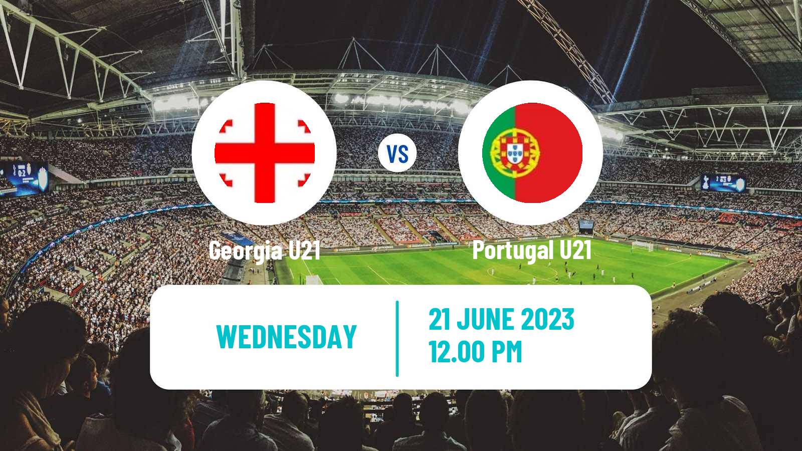 Soccer UEFA Euro U21 Georgia U21 - Portugal U21