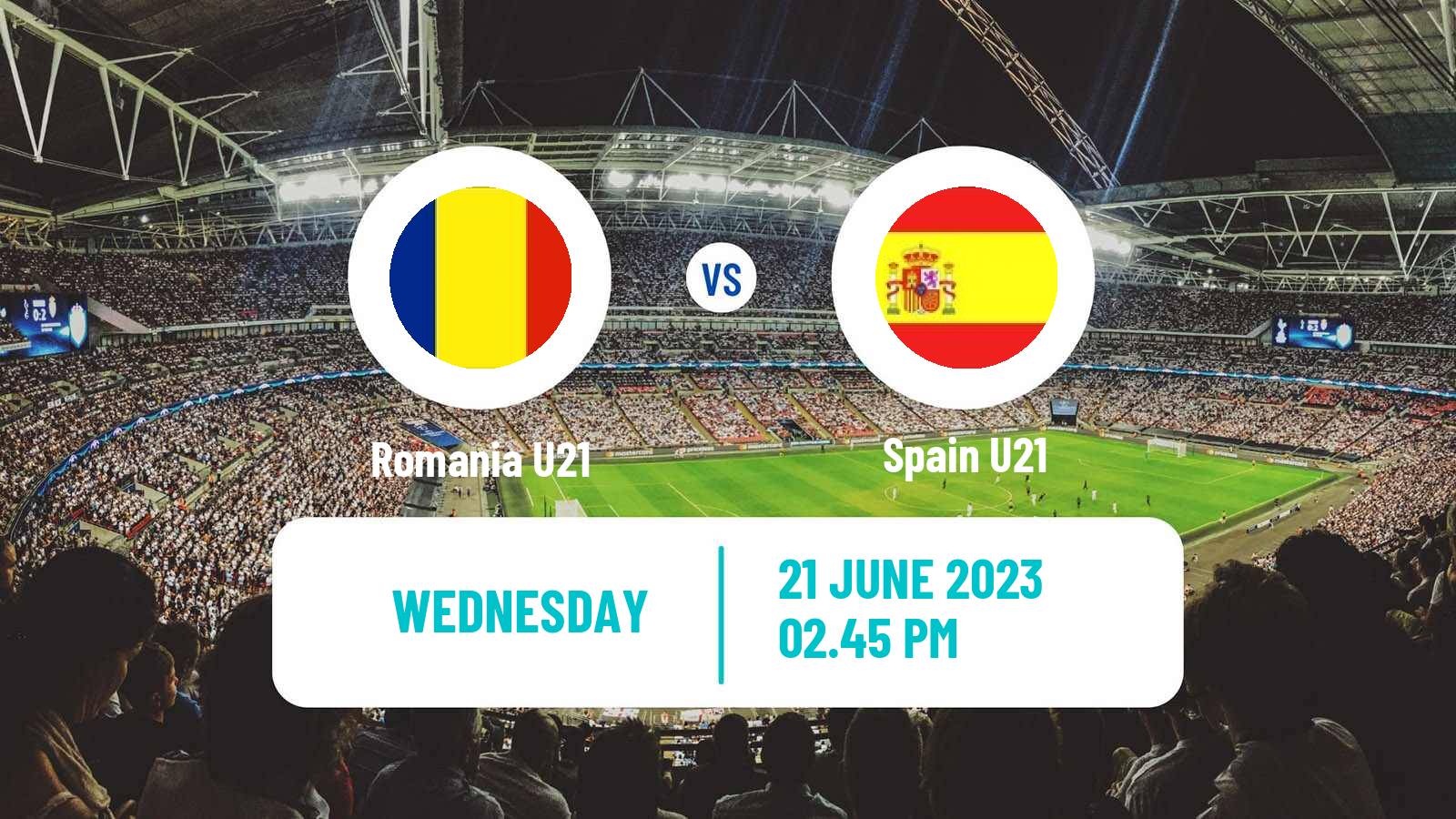 Soccer UEFA Euro U21 Romania U21 - Spain U21