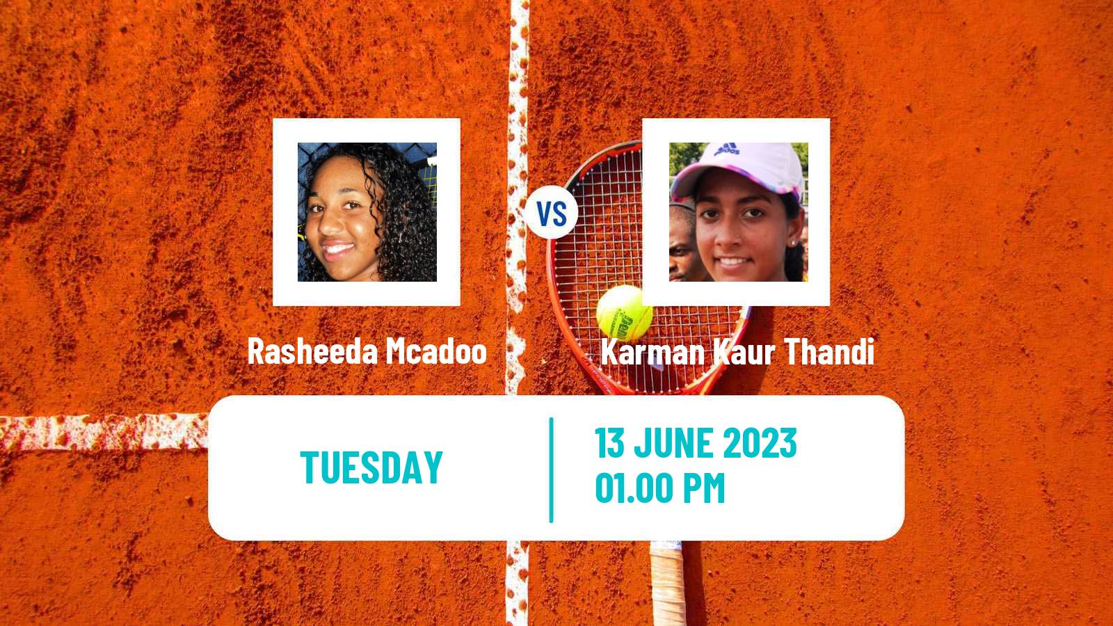 Tennis ITF W60 Sumter Sc Women Rasheeda Mcadoo - Karman Kaur Thandi