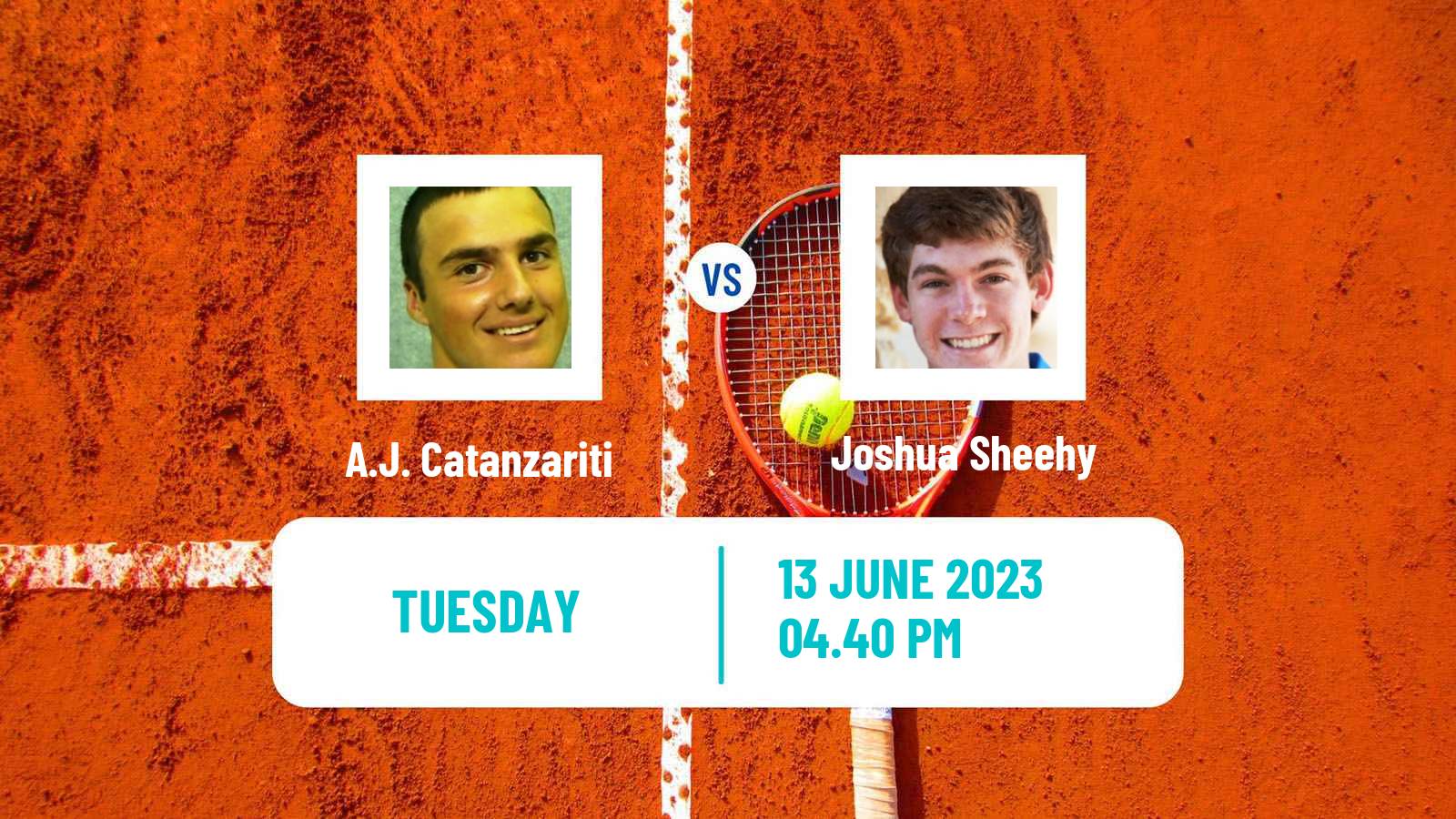 Tennis ITF M15 San Diego Ca 2 Men A.J. Catanzariti - Joshua Sheehy