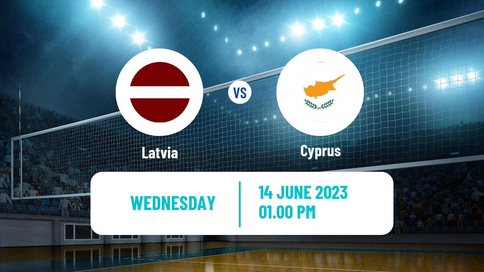 Volleyball Silver European League Volleyball Latvia - Cyprus