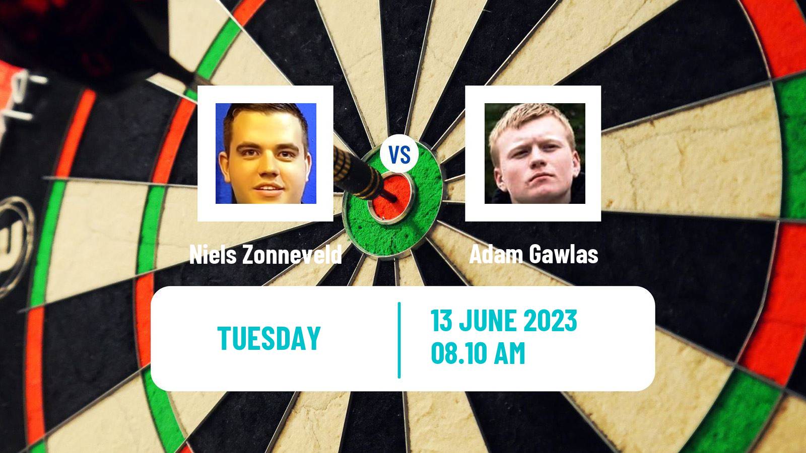 Darts Players Championship 14 Niels Zonneveld - Adam Gawlas