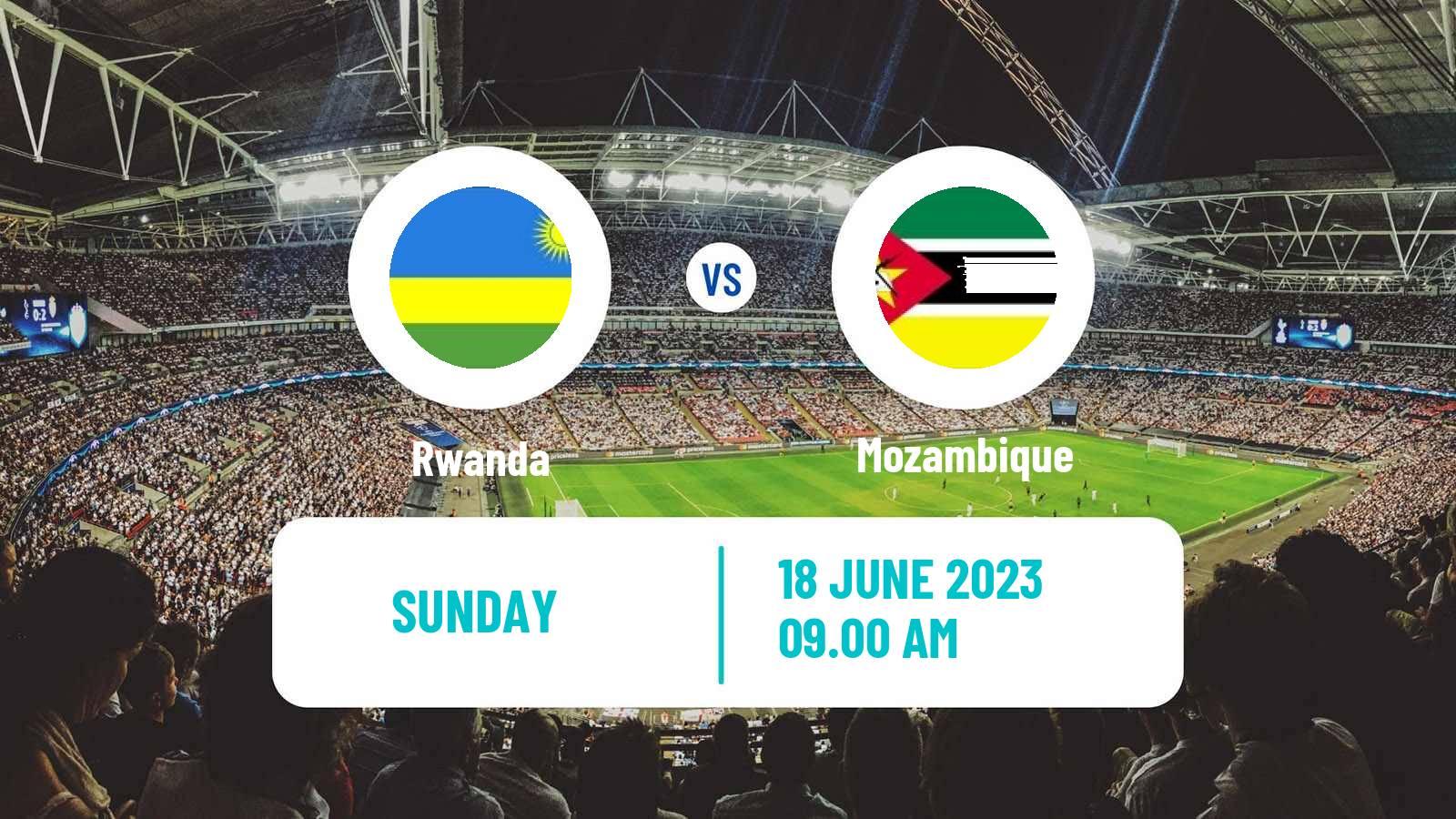 Soccer Africa Cup of Nations Rwanda - Mozambique