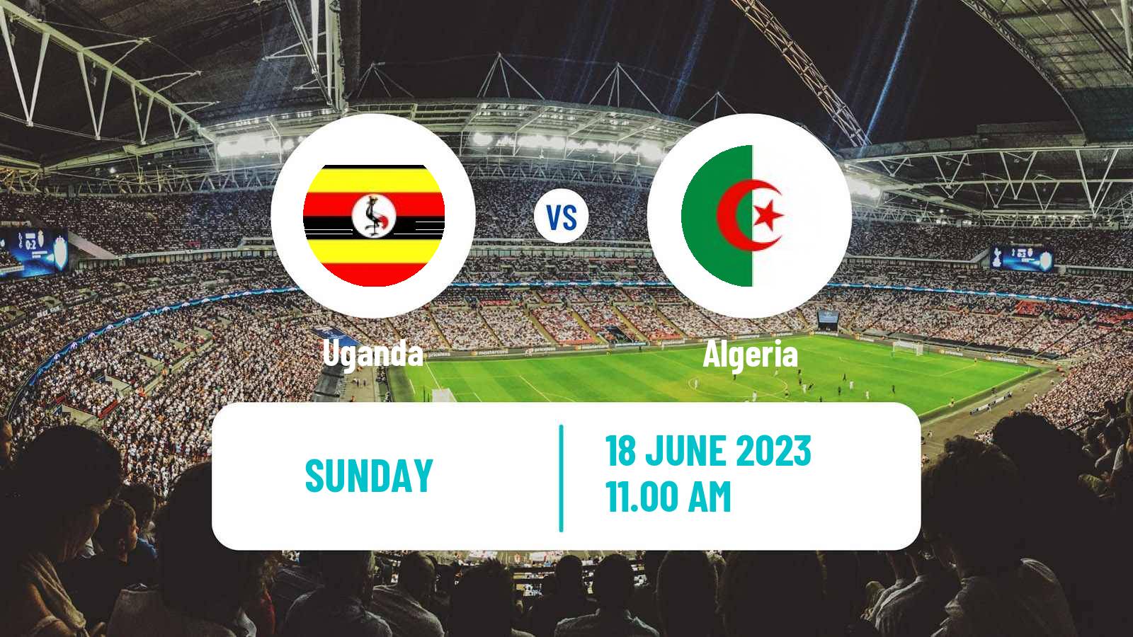 Soccer Africa Cup of Nations Uganda - Algeria