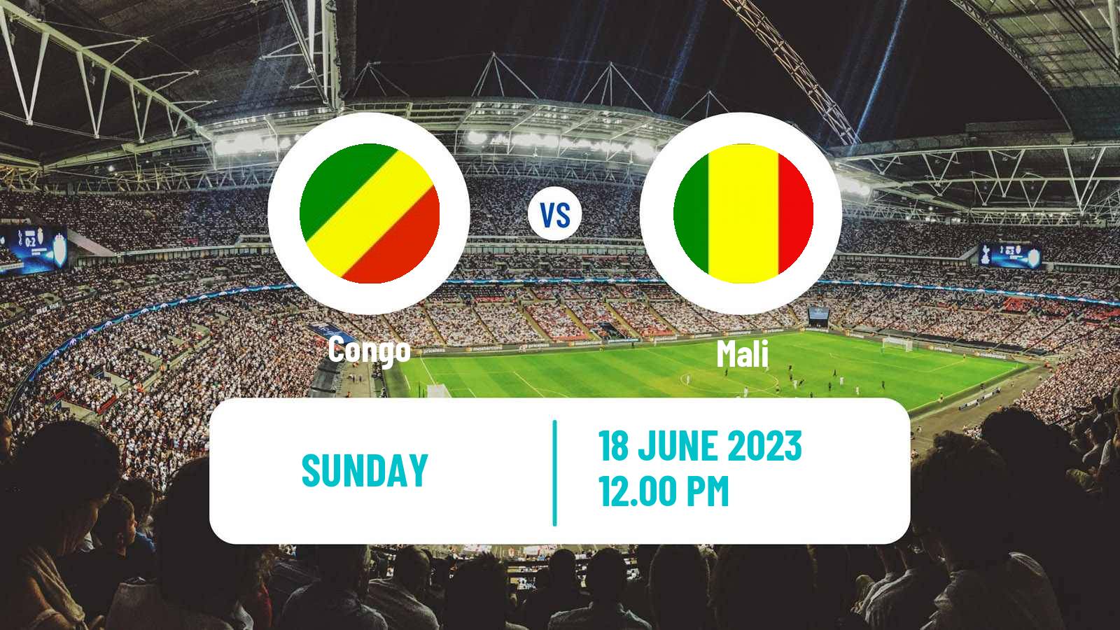 Soccer Africa Cup of Nations Congo - Mali