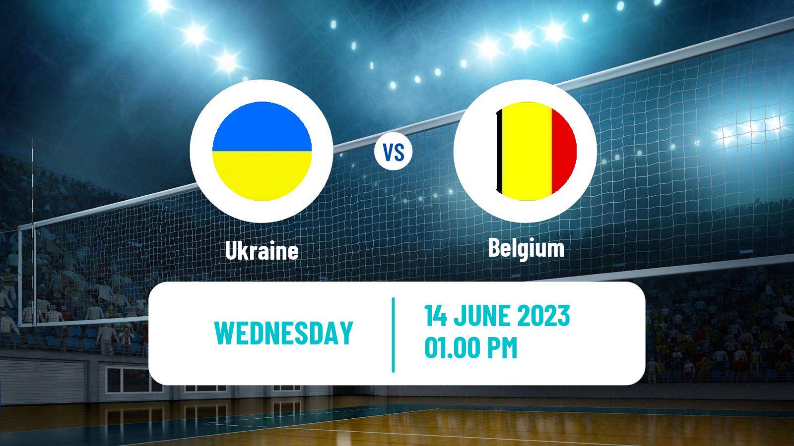 Volleyball Golden European League Volleyball Ukraine - Belgium
