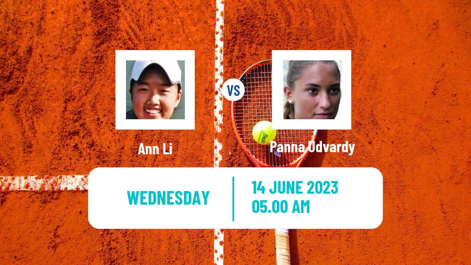 Tennis Valencia Challenger Women Ann Li - Panna Udvardy