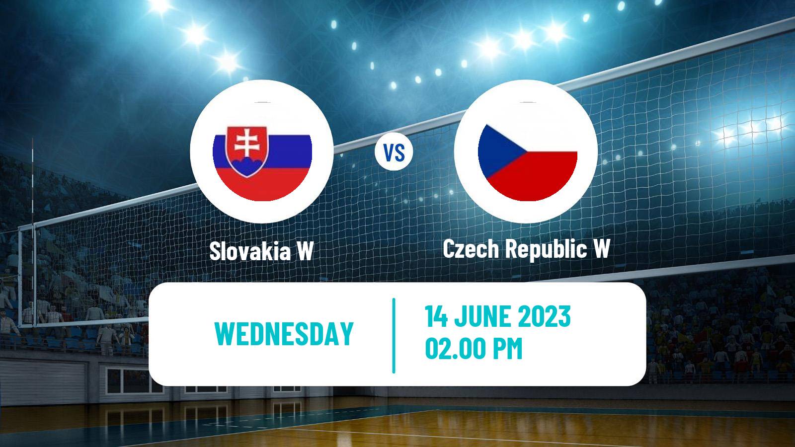 Volleyball Golden European League Volleyball Women Slovakia W - Czech Republic W