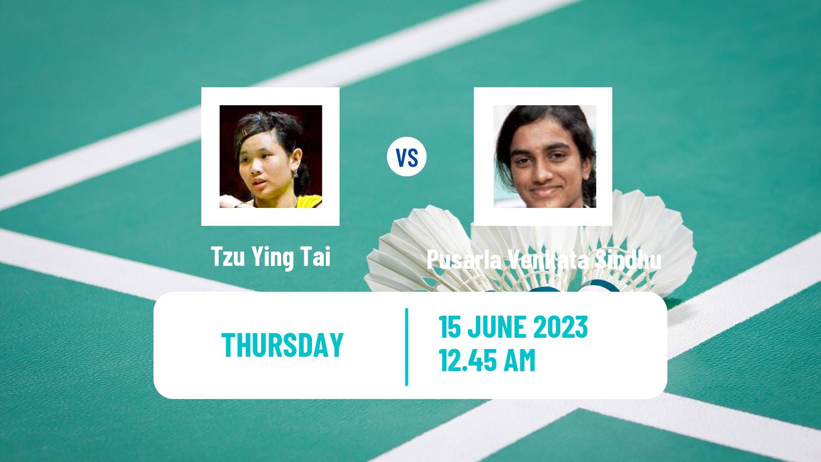 Badminton BWF World Tour Indonesia Open Women Tzu Ying Tai - Pusarla Venkata Sindhu