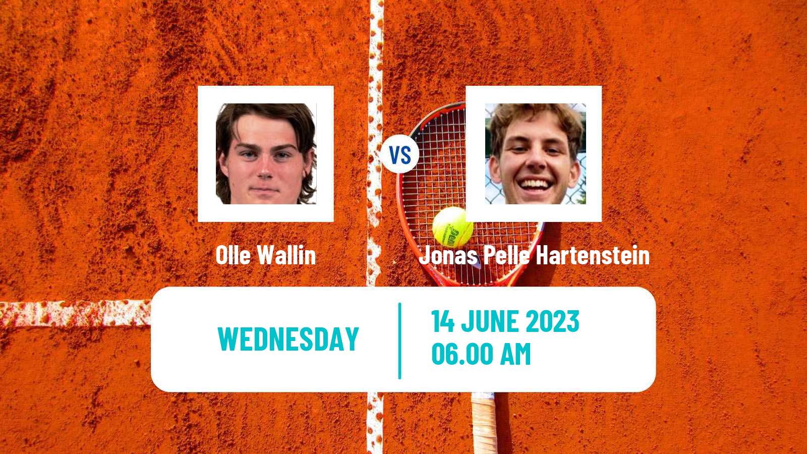 Tennis ITF M25 Risskov Aarhus Men Olle Wallin - Jonas Pelle Hartenstein