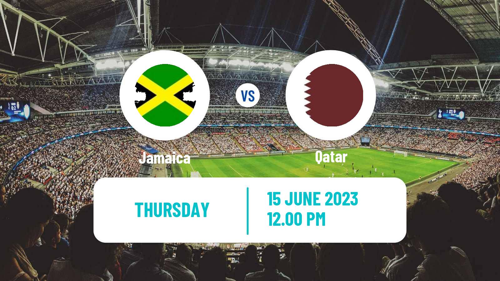 Soccer Friendly Jamaica - Qatar