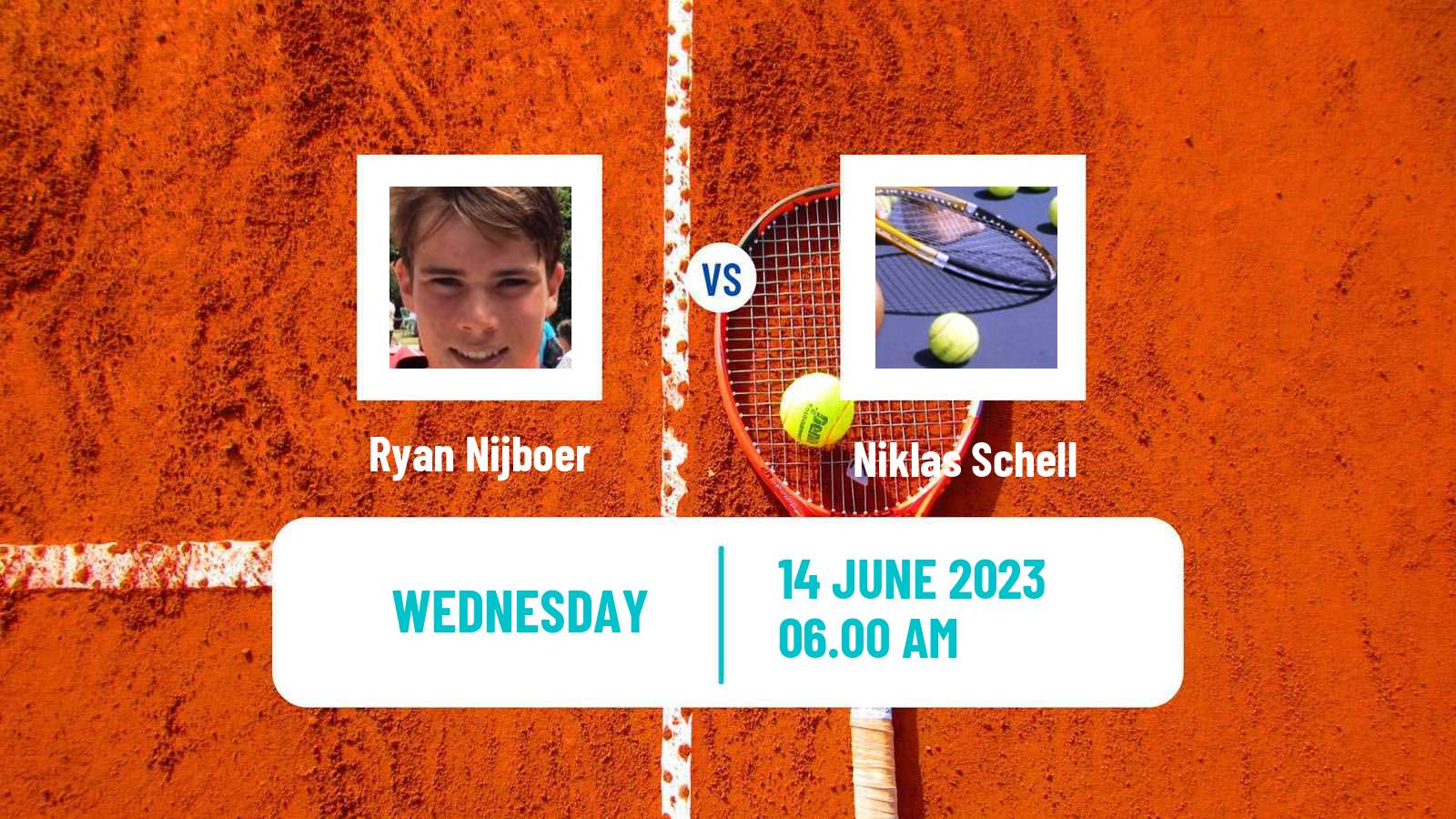 Tennis ITF M15 Duffel Men Ryan Nijboer - Niklas Schell
