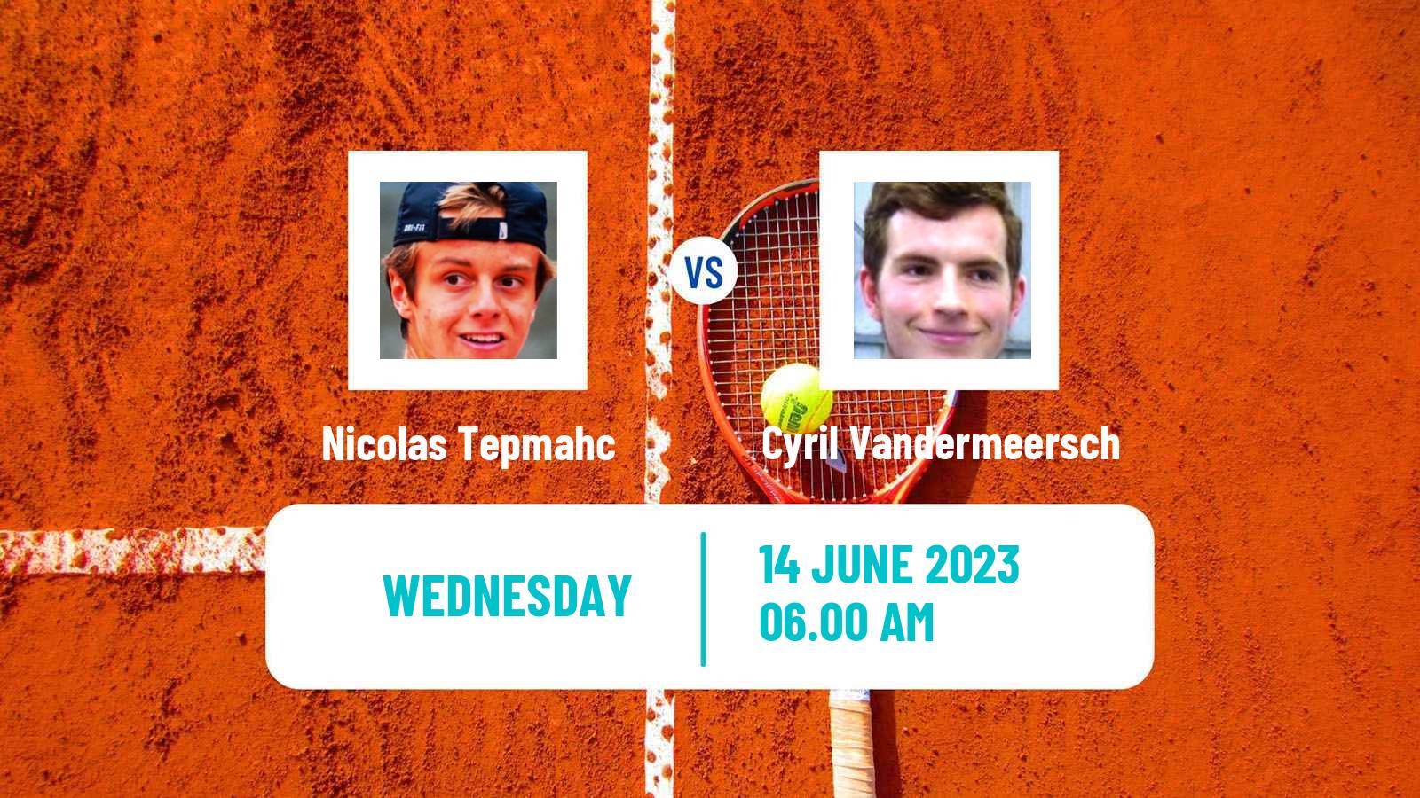 Tennis ITF M15 Monastir 24 Men Nicolas Tepmahc - Cyril Vandermeersch