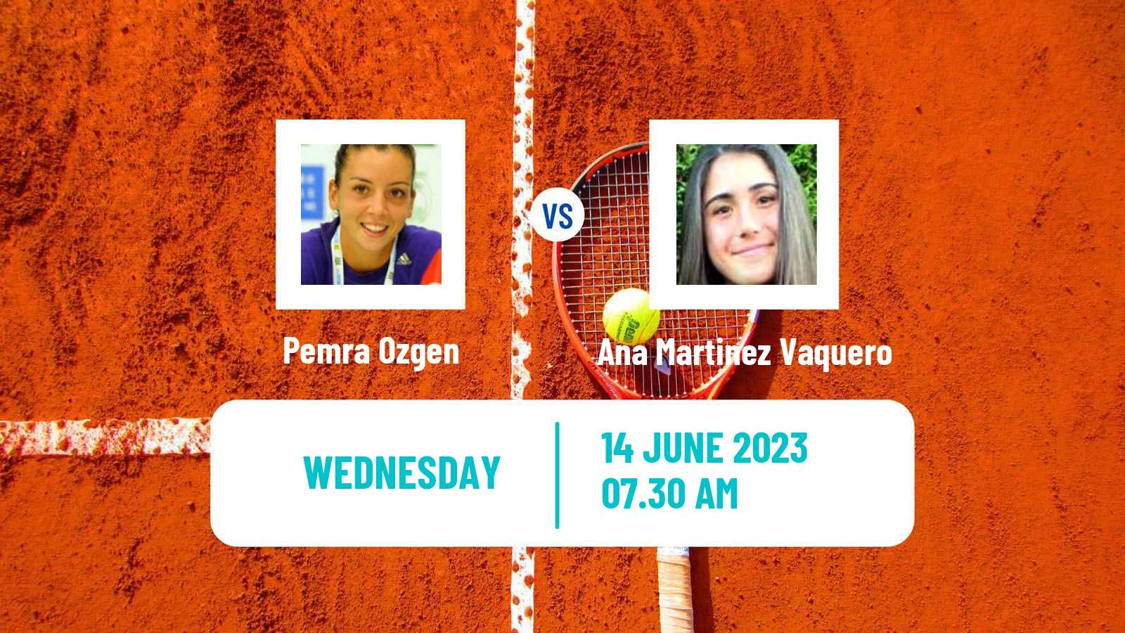 Tennis ITF W25 Guimaraes Women Pemra Ozgen - Ana Martinez Vaquero