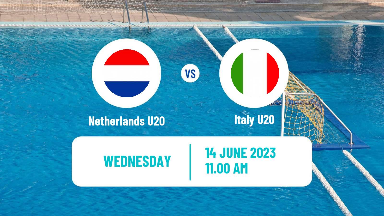 Water polo World Championship Water Polo U20 Netherlands U20 - Italy U20