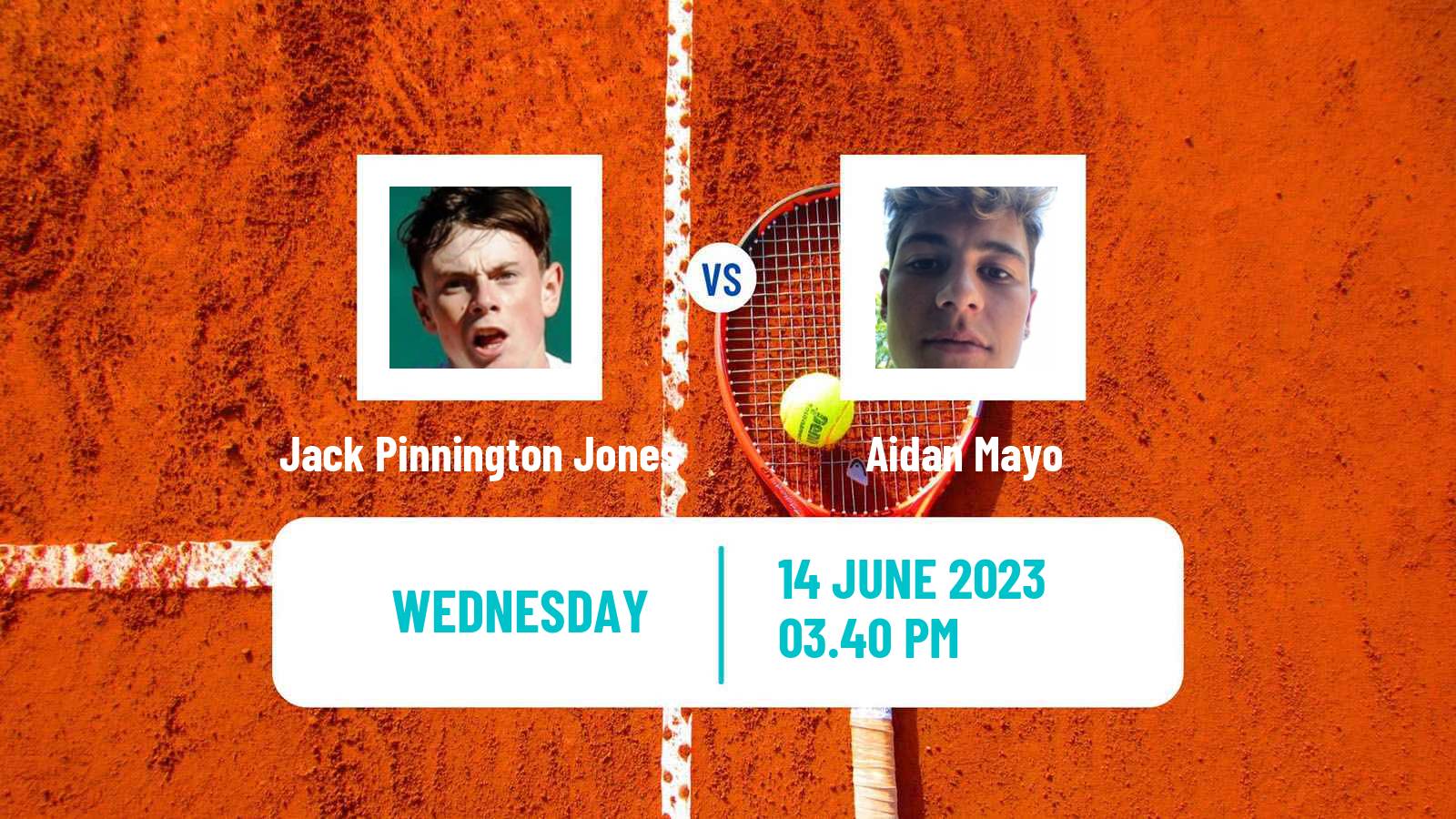 Tennis ITF M25 Wichita 2 Men Jack Pinnington Jones - Aidan Mayo