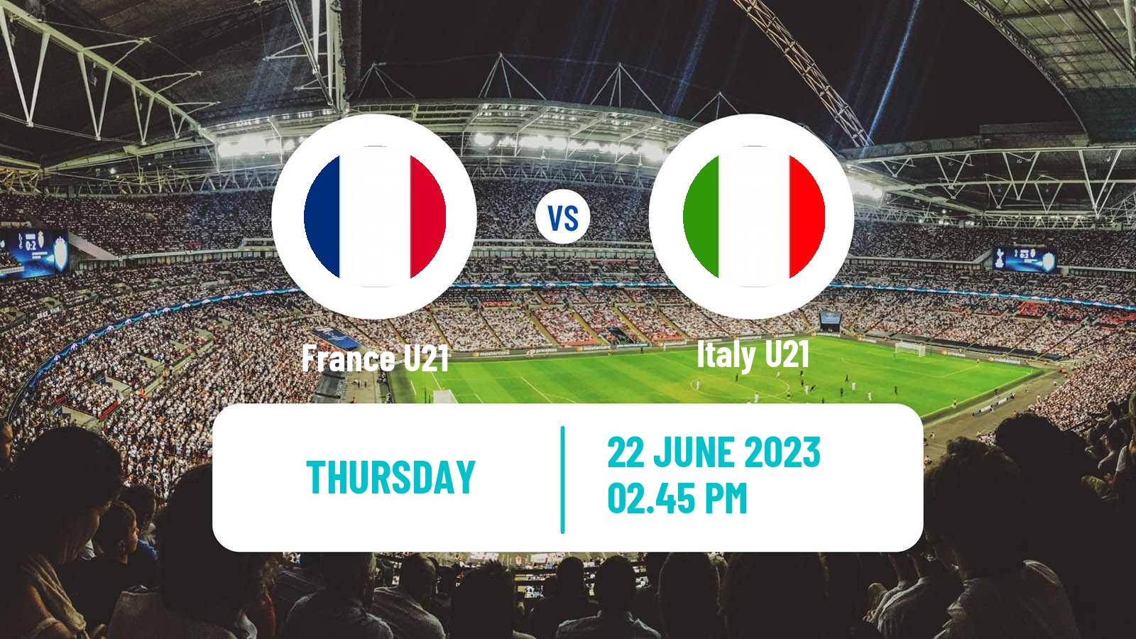 Soccer UEFA Euro U21 France U21 - Italy U21