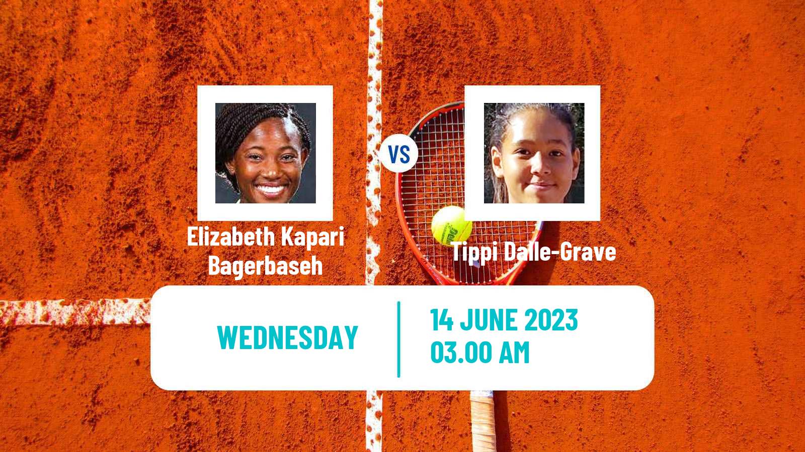 Tennis WTA Billie Jean King Cup Group III Elizabeth Kapari Bagerbaseh - Tippi Dalle-Grave