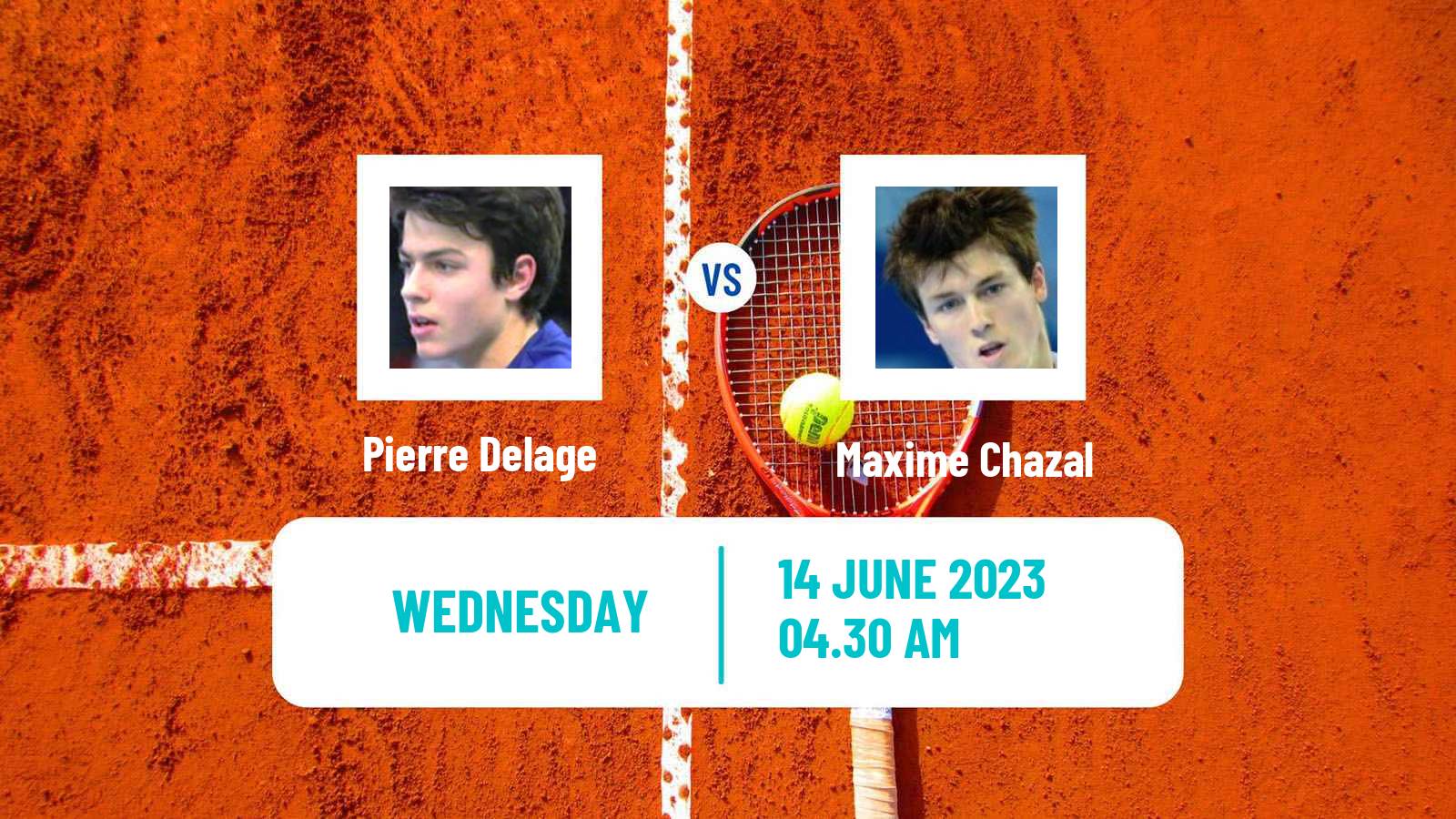 Tennis ITF M25 Grasse Men Pierre Delage - Maxime Chazal