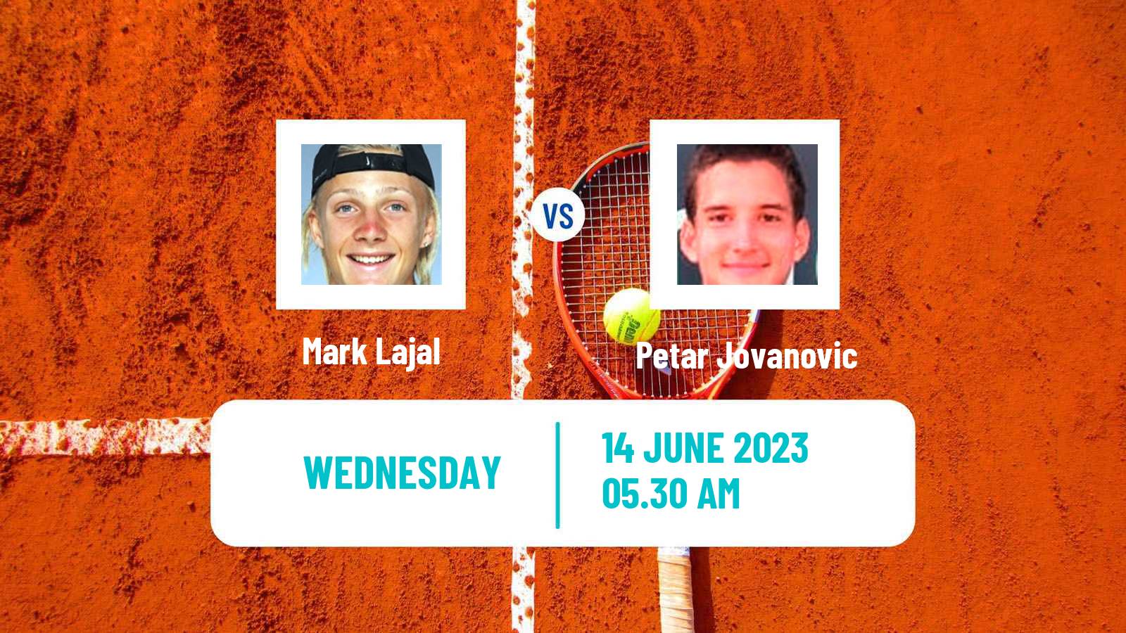 Tennis Davis Cup Group III Mark Lajal - Petar Jovanovic