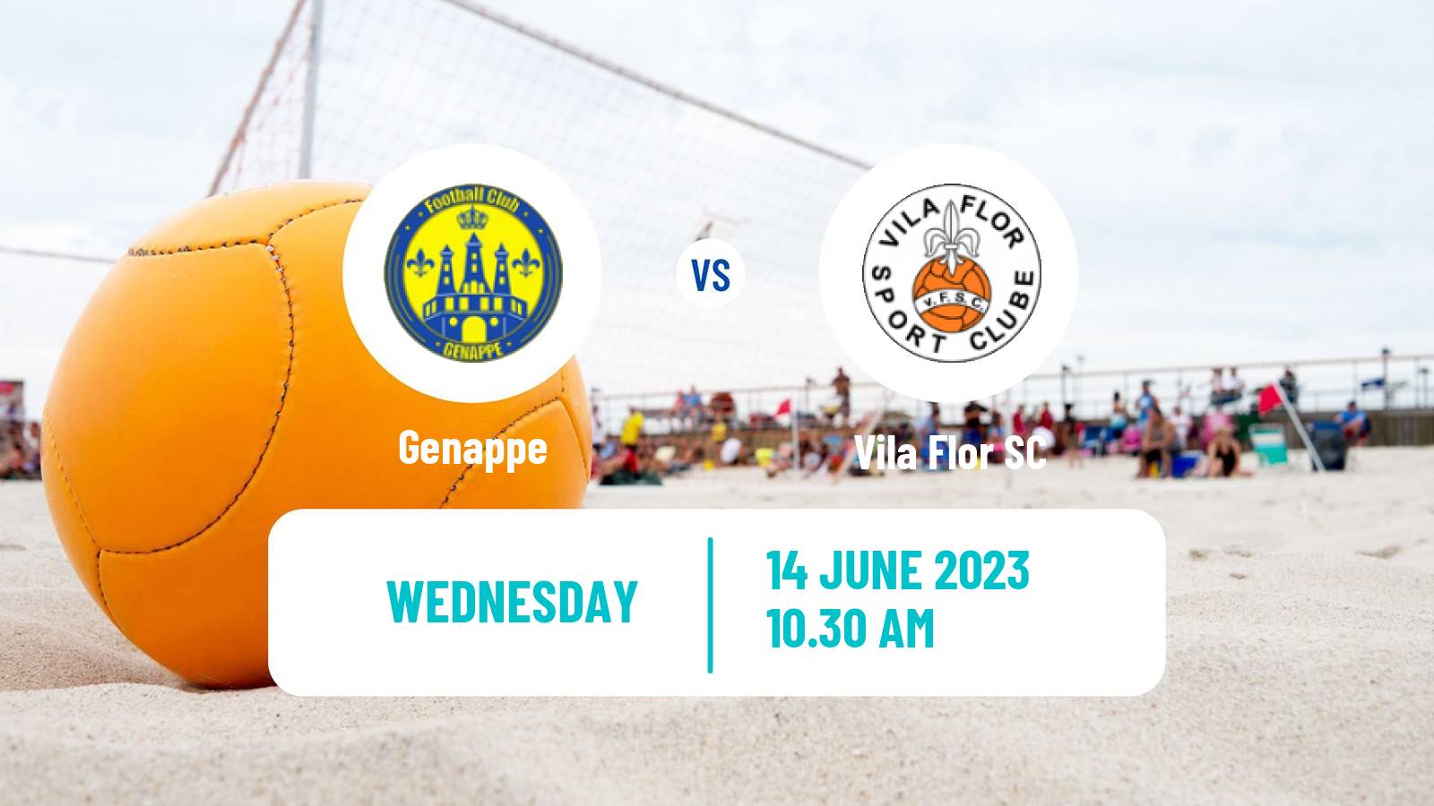 Beach soccer Euro Winners Challenge Genappe - Vila Flor