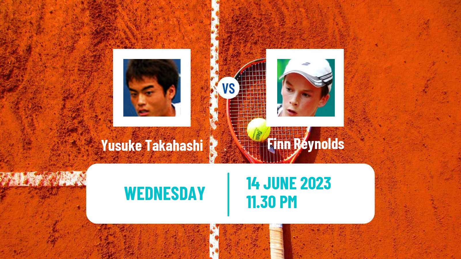 Tennis ITF M25 Nakhon Si Thammarat Men Yusuke Takahashi - Finn Reynolds