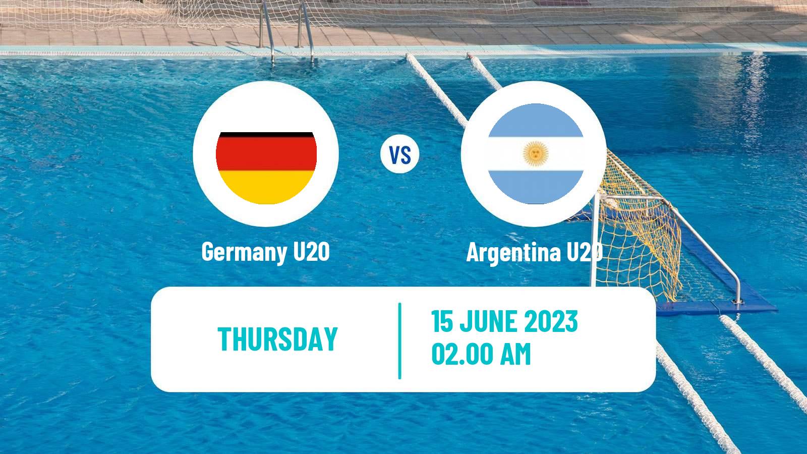 Water polo World Championship Water Polo U20 Germany U20 - Argentina U20