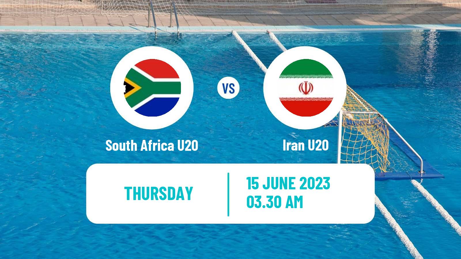 Water polo World Championship Water Polo U20 South Africa U20 - Iran U20