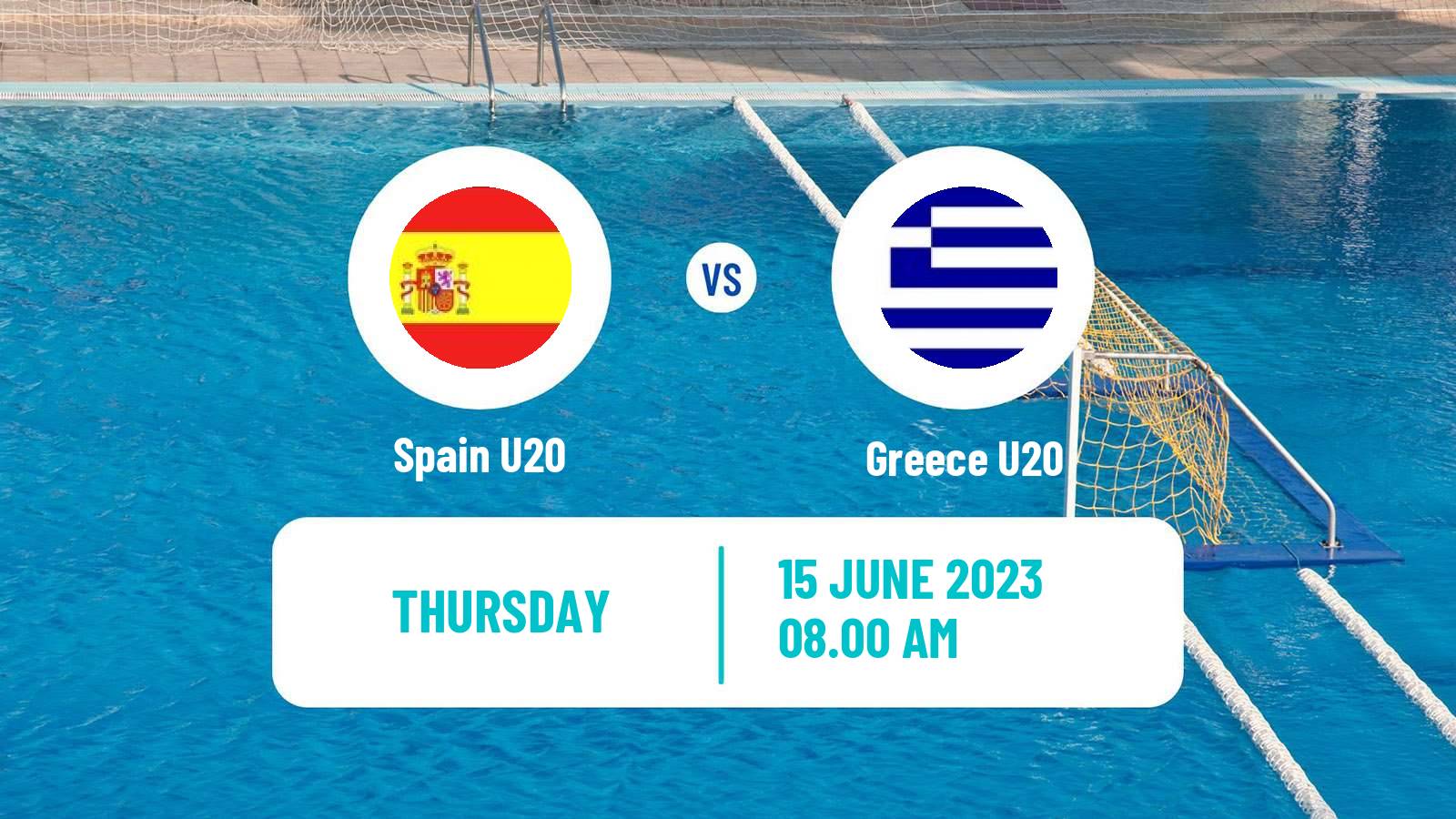 Water polo World Championship Water Polo U20 Spain U20 - Greece U20