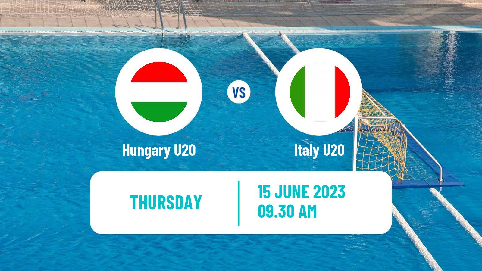 Water polo World Championship Water Polo U20 Hungary U20 - Italy U20