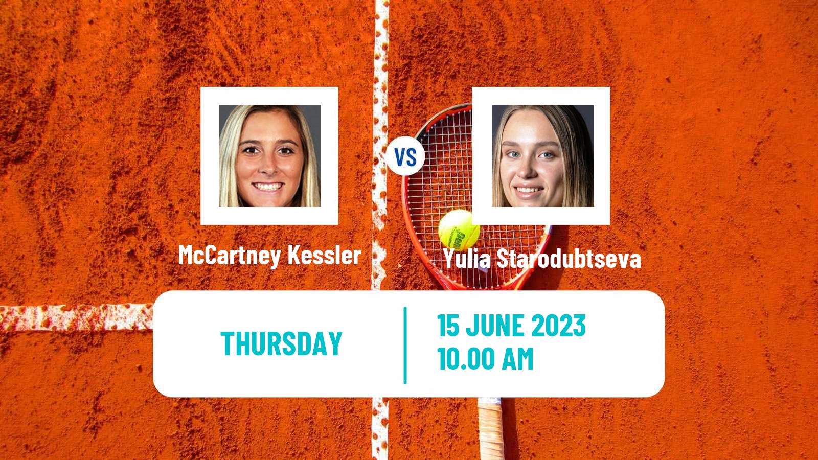 Tennis ITF W60 Sumter Sc Women McCartney Kessler - Yulia Starodubtseva