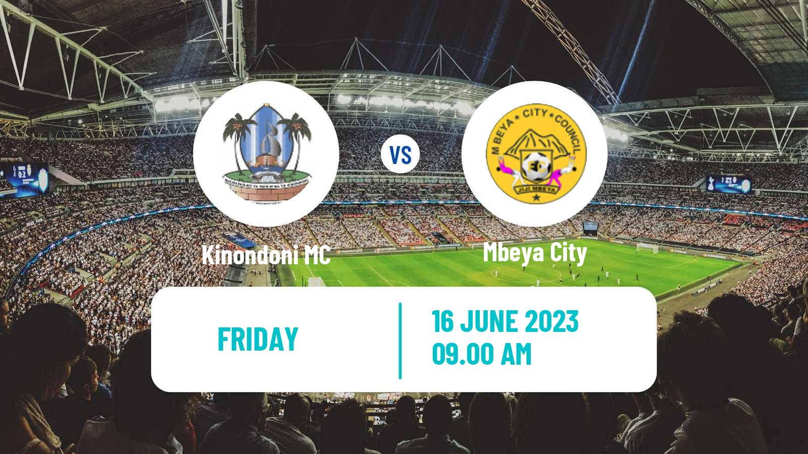 Soccer Tanzanian Premier League Kinondoni MC - Mbeya City