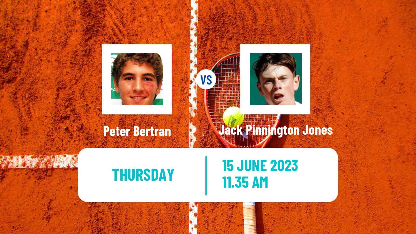 Tennis ITF M25 Wichita Ks Men Peter Bertran - Jack Pinnington Jones